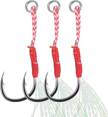 Les hameçons de pêche aident à attraper les poissons, 50 hameçons à pêche en eau salée, hameçons solides pour petits hameçons pour la pêche verticale lente et rapide. DIAYTAR COTE D'IVOIRE est fière de sa politique de retour et d'échange, qui permet aux clients de retourner ou d'échanger des produits qui ne leur conviennent pas. La boutique est également engagée à protéger les informations personnelles et financières de ses clients. Elle prend des mesures sérieuses pour garantir la sécurité des transactions en ligne.