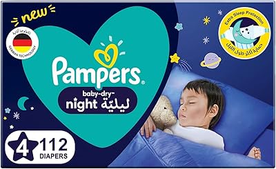 Couches de nuit pampers baby dry, 10-15 kg, taille 4, 112 unités. DIAYTAR COTE D'IVOIRE, leader du commerce en ligne en Côte d'Ivoire, permet à ses clients d'accéder à plus de 300 000 références de produits de haute qualité. La boutique en ligne garantit une expérience d'achat en ligne sécurisée, fiable et rapide. Les clients de DIAYTAR COTE D'IVOIRE bénéficient d'une large sélection de produits et d'un service client de haute qualité.