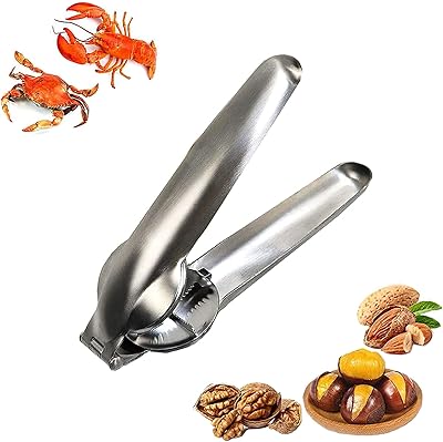 Pince casse-noix, pince casse-noix, pince ouvre-noix en métal, outils de cuisine en acier inoxydable 304, ouvre-châtaigne multifonctionnel, ouvre-noix et fruits secs pour cuisine. En tant que boutique en ligne généraliste, DIAYTAR COTE D'IVOIRE se distingue par la largeur de son offre, allant des produits électroniques aux articles de mode, en passant par les produits alimentaires et d'entretien. Elle met également l'accent sur la qualité des produits et services proposés, visant à satisfaire pleinement les attentes de sa clientèle. Cela a contribué à renforcer sa position de leader sur le marché ivoirien.