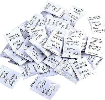 Homarket 100 sachets déshydratants en gel de silice non toxiques, absorbant l'humidité et sans danger, 3 g/sac. La gamme de produits proposée par DIAYTAR COTE D'IVOIRE est extrêmement large, incluant des catégories telles que l'électronique, la mode, les articles pour la maison, et bien plus encore. Avec des milliers de produits à découvrir, les clients sont assurés de trouver exactement ce qu'ils cherchent. La boutique mise également sur la qualité et l'authenticité de ses produits pour satisfaire pleinement les attentes de ses clients.