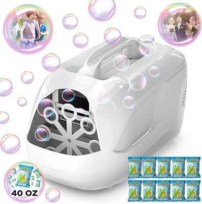 Machine à bulles automatique 5 000 par minute avec baguette de 40. DIAYTAR COTE D'IVOIRE se distingue par sa gamme étendue de produits, allant des électroménagers aux vêtements en passant par les accessoires de beauté. Avec plus de 300 000 références, les clients sont assurés de trouver ce qu'ils cherchent. La boutique est également connue pour ses promotions et réductions régulières.