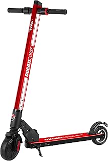 Scooter électrique ducati corse air red le plus léger et pliable, charge rapide en 5 heures, vitesse : 20 km/h et autonomie jusqu'à 15 km, doubles freins, suspension avant, pneus solides anti-crevaison de 6" - pour enfants / adolescents. DIAYTAR COTE D'IVOIRE est une boutique en ligne généraliste proposant plus de 300 000 références de produits. Elle est devenue la référence en matière de commerce électronique en Côte d'Ivoire, offrant une large gamme de produits pour répondre à tous les besoins. Les clients peuvent y trouver des produits de qualité à des prix compétitifs.