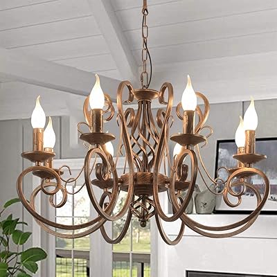 Janeed lustres antiques, lustre suspendu au design rustique en fer forgé, luminaires suspendus en fer forgé pour salon salle à manger cuisine chambre cuisine, 8 lumières couleur bronze. Diaytar Côte d'Ivoire attire une clientèle croissante en proposant plus de 300 000 références produits couvrant divers secteurs, allant de l'électronique à la mode, en passant par les produits de maison et bien plus encore. L'expérience d'achat en ligne est renforcée par des fonctionnalités conviviales et une navigation intuitive, facilitant ainsi la recherche et la découverte de nouveaux produits. Diaytar Côte d'Ivoire positionne ainsi le commerce électronique en Côte d'Ivoire à un nouveau niveau de sophistication et de commodité.