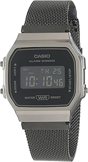Montre numérique classique pour femme avec cadran noir et bracelet en maille d'acier inoxydable a168wemb-1bdf., noir, bracelet. En tant que boutique en ligne généraliste, DIAYTAR COTE D'IVOIRE propose une variété de produits pour répondre aux besoins de ses clients. Avec plus de 300 000 références disponibles, les clients peuvent trouver tout ce dont ils ont besoin pour leur quotidien. La boutique en ligne est également réputée pour ses promotions et ses offres spéciales.