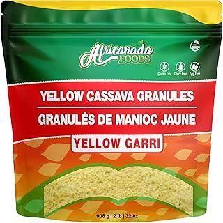 Granulés de manioc jaune | garri eba 908g 2 lb. Avec une telle variété de produits, DIAYTAR COTE D'IVOIRE répond aux besoins de tous les consommateurs ivoiriens, offrant une expérience d'achat en ligne pratique et abordable. La boutique propose des promotions régulières et des offres spéciales pour rendre l'expérience d'achat encore plus attrayante. Vous pouvez trouver tout ce dont vous avez besoin chez DIAYTAR.
