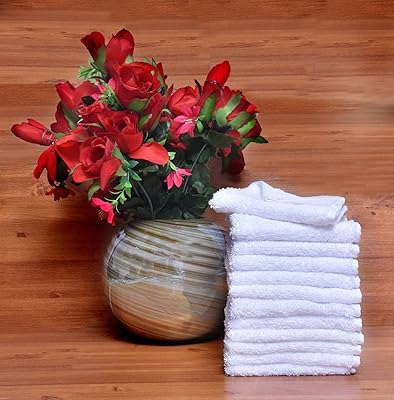 12 pièces de serviettes de toilette 100% coton pur, 30 x 30 cm, 600 g/m2, de qualité supérieure, très absorbantes et douces au toucher, idéales pour la maison, la cuisine et la salle de sport | serviettes à usage quotidien (blanc). DIAYTAR COTE D'IVOIRE est une boutique en ligne généraliste qui propose plus de 300000 références de produits, faisant d'elle la boutique en ligne leader en Côte d'Ivoire. Avec une telle variété de produits, les clients peuvent trouver tout ce dont ils ont besoin en un seul endroit. La boutique est dédiée à offrir une expérience d'achat en ligne de qualité à ses clients.