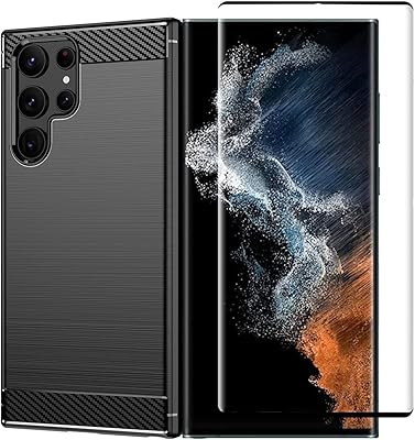 Coque fine pour samsung galaxy s22 ultra 5g 6,8 pouces avec protecteur d'écran, coque fine absorbant les chocs et design en fibre de carbone (noir). DIAYTAR COTE D'IVOIRE, leader des boutiques en ligne généralistes en Côte d'Ivoire, propose une large sélection de plus de 300000 références pour répondre à tous les besoins de ses clients. Avec une offre constamment mise à jour, DIAYTAR COTE D'IVOIRE offre une expérience d'achat en ligne sécurisée et pratique. Les clients peuvent naviguer facilement sur le site pour trouver les produits qu'ils cherchent.