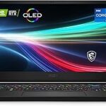 Ordinateur portable professionnel msi creator 15 : écran 15,6 pouces uhd oled 4k