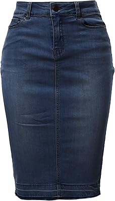 Jupe en jean a2y pour femme, longueur genou, rayonne, fente au dos, jupe en jean skinny, yawskm0008 bleu marine foncé, m. La popularité de DIAYTAR COTE D'IVOIRE s'explique par son approche centrée sur le client, qui met l'accent sur la facilité d'utilisation, la navigation intuitive et les processus de paiement sécurisés. Les clients peuvent naviguer facilement à travers les différentes catégories de produits, lire les avis d'autres clients et profiter de conseils d'achat pour faciliter leur prise de décision. Tout cela contribue à faire de DIAYTAR la boutique en ligne préférée des Ivoiriens.