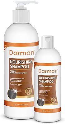 Shampooing nourrissant darman pour tous types de cheveux sans parabènes.  DIAYTAR COTE D'IVOIRE est une plateforme de commerce électronique qui offre une expérience de shopping en ligne pratique et sécurisée. Avec plus de 300 000 références de produits, les clients peuvent trouver tout ce dont ils ont besoin en un seul endroit. La boutique est dédiée à offrir une expérience de shopping en ligne exceptionnelle à ses clients.