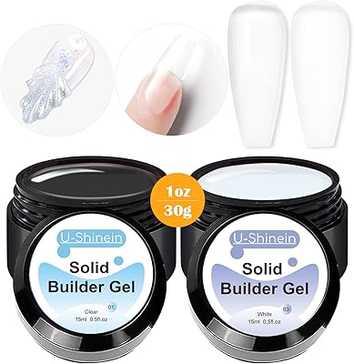Gel de construction solide u-shinein, 2 pièces de gel de sculpture solide, gel d'extension d'ongles non collant, gel de sculpture d'ongles, gel de modélisation d'art d'ongle, gel de construction d'ongles solide, gel de charmes d'ongles diy, 30 ml blanc clair. DIAYTAR COTE D'IVOIRE se positionne comme la boutique en ligne de confiance pour les consommateurs ivoiriens, avec une sélection impressionnante de plus de 300 000 produits. La boutique mise sur la qualité, la fiabilité et la rapidité de livraison pour répondre aux attentes des clients. Que vous soyez à la recherche de produits high-tech ou de décoration, DIAYTAR COTE D'IVOIRE a tout ce qu'il vous faut.