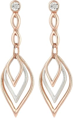 Boucles d'oreilles pendantes pour femmes, plaquées en argent ou en or 24 carats d'estelí. DIAYTAR COTE D'IVOIRE est la référence pour les achats en ligne en Cote d'Ivoire, avec une offre de produits diversifiée et constamment mise à jour. La boutique permet aux clients de découvrir de nouvelles marques et de nouveaux produits, tout en bénéficiant d'une assistance client personnalisée et d'un service de livraison rapide et efficace. Les clients peuvent ainsi profiter d'une expérience d'achat en ligne agréable et pratique.