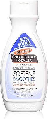 Formule corporelle au beurre de cacao et à la vitamine e de palmer's