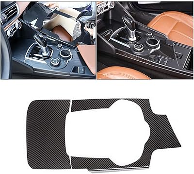 Pour alfa romeo giulia/stelvio 2017 2018 2019 2020 console centrale garniture intérieure de boîte de vitesses couvercle de boîte de vitesses 【passion de conduire】 style fibre de carbone. DIAYTAR COTE D'IVOIRE est une boutique en ligne généraliste qui propose plus de 300000 références de produits pour répondre à tous les besoins de ses clients. Avec une gamme variée de produits, cette boutique en ligne est devenue la référence en Côte d'Ivoire. Elle offre une expérience d'achat en ligne unique et pratique.