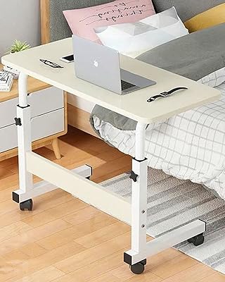 Table d'appoint mobile cotis 80 x 40 cm avec bibliothèque et roulettes bureau d'étudiant support pour ordinateur portable à hauteur réglable et table snack pour lit et canapé, beige. La boutique en ligne DIAYTAR COTE D'IVOIRE propose une expérience d'achat en ligne sécurisée et fiable. Les clients peuvent parcourir les différentes catégories de produits, lire les avis et les commentaires des autres clients et profiter de promotions exclusives. DIAYTAR COTE D'IVOIRE est la référence pour les achats en ligne en Côte d'Ivoire.