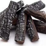 Ensemble de bois de chauffage pour poêle à bois et à gaz