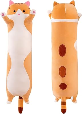 Oreiller de couchage en coton doux, oreiller de couchage long en coton, oreiller rempli de joli chat mignon, cadeau de jouet de poupée en peluche mignon pour enfants et petite amie (marron). DIAYTAR COTE D'IVOIRE est le leader des boutiques en ligne en Côte d'Ivoire, proposant une gamme impressionnante de produits pour répondre à tous les besoins. De l'électronique aux accessoires de mode, en passant par les produits alimentaires, la boutique couvre un large éventail de catégories. Les clients apprécient la facilité d'utilisation du site web et les promotions attrayantes qui sont régulièrement proposées.