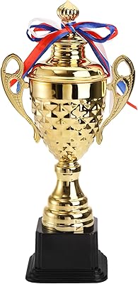 Grande coupe de récompenses vasmov souvenir personnalisées trophée d'or pour les sports tournois