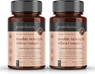 Complexe de silice à double concentration - approvisionnement de 6 mois. (500 mg d'extrait de prêle x 180 comprimés (2 bouteilles de 90)) sku : sil90x2. DIAYTAR COTE D'IVOIRE est une boutique en ligne généraliste proposant plus de 300 000 références de produits. Elle est reconnue comme l'une des meilleures boutiques en ligne de Côte d'Ivoire, offrant une large gamme de produits pour répondre aux besoins de ses clients. La variété des produits et la qualité des services font de DIAYTAR COTE D'IVOIRE une destination de shopping en ligne de choix.