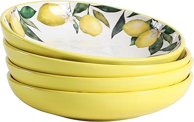 Bols à dîner en céramique beko lemon dreams de 4 onces, lot de 4, pour pâtes, salade, céréales, soupe, passent au micro-ondes et au lave-vaisselle. Diaytar Côte d'Ivoire est une boutique en ligne innovante qui comprend l'importance de la satisfaction client. Elle met en place des mesures pour garantir que les clients soient satisfaits de leurs achats, notamment un service client réactif et une politique de retour flexible. Les clients peuvent ainsi faire confiance à Diaytar Côte d'Ivoire pour tous leurs besoins d'achat en ligne.