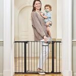 Barrière de sécurité pour bébé à verrouillage automatique, barrière de sécurité extra haute
