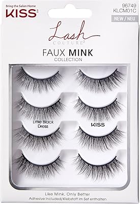 Lash couture pochette de faux cils en vison multi-nœuds, réutilisable, compatible avec les lentilles de contact, facile à utiliser, faux cils pointus ultra fins, style petite robe noire, 4 paires. La boutique en ligne DIAYTAR COTE D'IVOIRE se distingue par sa vaste gamme de produits, allant des électroniques aux vêtements et accessoires. Avec plus de 300 000 références, les clients sont sûrs de trouver ce qu'ils cherchent. La boutique est réputée pour sa qualité de service et ses prix compétitifs.