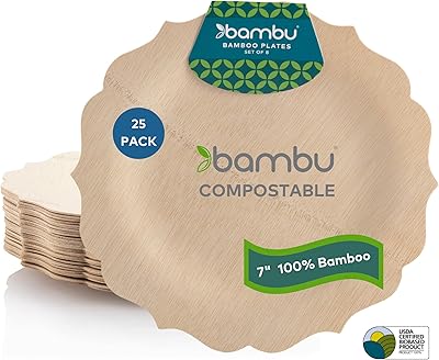 Bambou, fineware 7 pouces, 25 pièces. DIAYTAR COTE D'IVOIRE est une boutique en ligne fiable et sécurisée qui propose une expérience d'achat en ligne sans risque. Les clients peuvent parcourir les différentes catégories de produits, lire les avis des produits et évaluer les produits avant de passer commande. La boutique propose également un service client dédié pour aider les clients à résoudre tout problème qu'ils pourraient rencontrer lors de leur achat en ligne.