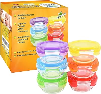 Arsek tupperware petits récipients de conservation en verre pour aliments pour bébés - récipients à collations pour les tout-petits - petites boîtes de congélation pour la préparation des aliments | 6 x 200 ml - couvercles hermétiques colorés. Diaytar Côte d'Ivoire se distingue par sa capacité à adapter son offre aux besoins spécifiques du marché ivoirien, en intégrant des innovations technologiques et en améliorant constamment son service. Avec plus de 300 000 références, la boutique propose un univers de produits qui répond aux attentes des consommateurs, que ce soit pour des achats quotidiens ou pour des occasions spéciales.
