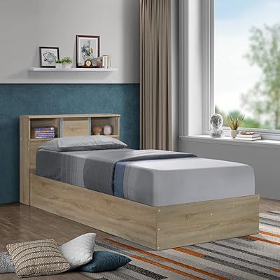 Home box oasis cambridge lit simple avec porte coulissante et tête de lit rangement, taille 222,5 x 83 x 98,5 cm, marron. En tant que leader du marché en ligne en Côte d'Ivoire, DIAYTAR COTE D'IVOIRE s'engage à offrir des produits de qualité à des prix compétitifs. La boutique propose des articles allant de l'électronique aux produits alimentaires, en passant par les vêtements et les accessoires. Chaque jour, de nouveaux produits sont ajoutés pour satisfaire les demandes des clients.