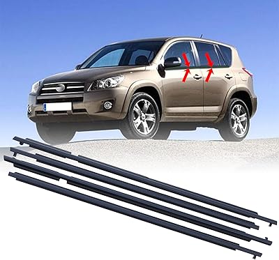 Bande d'étanchéité de fenêtre de voiture pour toyota rav4 2009 2010