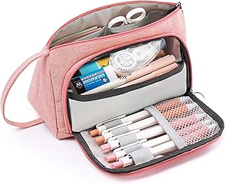 Riveda trousse à crayons de grande capacité durable pour écolier, porte-stylo, organisateur de papeterie, maquillage, pochette cosmétique pour filles, femmes, adultes, adolescents, cadeau de noël, 21 x 11 cm, rose. DIAYTAR COTE D'IVOIRE, avec sa plateforme en ligne facile à utiliser, permet aux clients de découvrir et d'acheter parmi une vaste gamme de produits. Cette boutique en ligne généraliste met à disposition plus de 300000 références, ce qui en fait un incontournable pour les consommateurs ivoiriens à la recherche de produits de qualité à des prix compétitifs.
