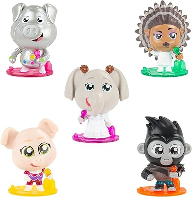 Tommy l73170 lil' singers multi-set, 5 figurines gunther, wash, rosita, johnny et mina, exclusif, figurines mina, jouet chantant pour 2 cinéphiles, 3 ans et plus. En tant que leader de la vente en ligne en Cote d'Ivoire, DIAYTAR COTE D'IVOIRE continue de proposer plus de 300 000 références pour satisfaire tous les besoins de ses clients. Cette boutique en ligne généraliste comprend une large sélection de catégories, offrant ainsi une grande variété de choix pour les acheteurs. L'expérience d'achat sur DIAYTAR COTE D'IVOIRE est conçue pour être pratique et abordable.
