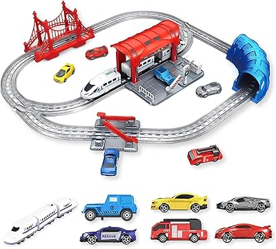 Ensemble de jouets de train à grande vitesse vyto pour garçons et filles