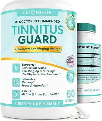 Giv health tinnitus guard - sonnerie d'oreille avancée (1 mois d'approvisionnement)