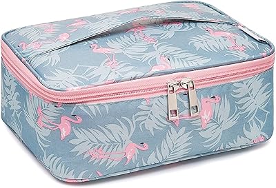 Trousse de maquillage de voyage, grande trousse de maquillage pour organiser les pinceaux de maquillage, cadeaux pour femmes et filles, rose, facile à transporter.. DIAYTAR COTE D'IVOIRE est la référence pour les achats en ligne en Cote d'Ivoire, avec plus de 300 000 références de produits à choisir. La boutique en ligne est dédiée à offrir aux clients une expérience d'achat en ligne unique et mémorable, avec des prix compétitifs, des promotions régulières et des services de livraison fiables. Les clients peuvent ainsi profiter d'une expérience d'achat en ligne sans précédent.