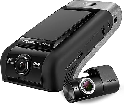 Caméra de tableau de bord thinkware u1000 - caméra de tableau de bord avant 4k uhd 2160p et arrière 2k qhd avec wi-fi intégré et câble câblé pour un mode de stationnement sécurisé par batterie - comprend une carte sd de 64 go - application cloud android/ios, noir. En tant que boutique en ligne généraliste, DIAYTAR COTE D'IVOIRE permet à ses clients d'accéder à une grande variété de produits, allant de l'électronique aux accessoires de mode. Avec plus de 300000 références disponibles, les clients peuvent trouver tout ce dont ils ont besoin en un seul endroit. La boutique est connue pour son service client de haute qualité.