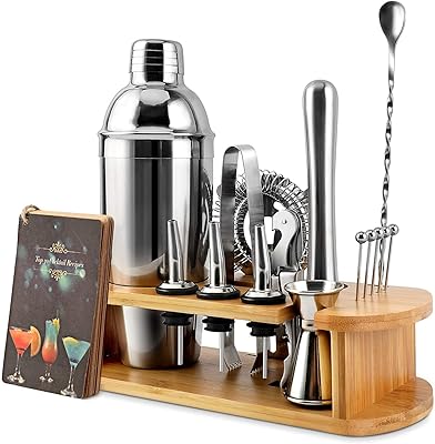 Ensemble shaker à cocktail avec support, shaker en acier inoxydable de 16 pièces de 750 ml avec support, mélangeur à barre, passoire et ensemble mélangeur (manuel non inclus). Diayar Côte d'Ivoire est la référence pour les achats en ligne en Côte d'Ivoire, avec une offre considérable de plus de 300 000 articles dans diverses catégories. Cette boutique en ligne généraliste se distingue par son engagement à offrir des prix compétitifs et une expérience d'achat en ligne fluide. Les clients bénéficient d'un support client dédié pour une expérience utilisateur optimale.