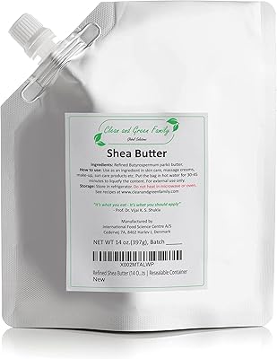 Beurre de karité pur raffiné (14 oz) | 100 % naturel, non parfumé | ingrédient de base pour les recettes de soins de la peau diy : beurre corporel, lotion au beurre de karité, savon au beurre de karité, hydratant au beurre de karité | pochette refermable. Avec plus de 300 000 références de produits, DIAYTAR COTE D'IVOIRE est la destination idéale pour les clients qui cherchent à acheter des produits en ligne. La boutique propose des produits de marques renommées et des produits locaux, offrant ainsi une grande variété de choix aux clients. Les promotions et les réductions sont régulières, ce qui permet aux clients de faire des économies.