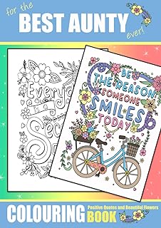 Pour la meilleure tante de tous les temps, livre de coloriage citations positives et belles fleurs : un joli livre de coloriage floral pour les enfants et les adultes de tous âges. Avec plus de 300 000 références de produits, DIAYTAR COTE D'IVOIRE est la boutique en ligne la plus complète de Côte d'Ivoire. Les clients peuvent naviguer facilement à travers les différentes catégories de produits, bénéficier de conseils d'achat personnalisés et profiter d'un service client de haute qualité.
