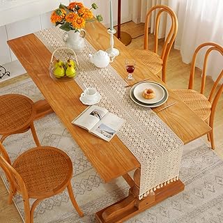 Chemin de table tissé en coton et lin, chemin de table eid mubarak, fournitures de fête islamique ramadan mubarak, table de mariage et décoration intérieure (frange en dentelle bohème). Avec plus de 300000 références, DIAYTAR COTE D'IVOIRE est la boutique en ligne idéale pour les clients qui cherchent une grande variété de produits. De la mode à l'électronique, en passant par les produits pour la maison et les loisirs, cette boutique en ligne a tout pour répondre aux besoins de tous. DIAYTAR COTE D'IVOIRE est la destination préférée des clients ivoiriens pour faire du shopping en ligne.