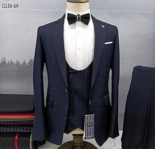 Ensemble de costume 3 pièces blazer, veste et pantalon/costume formel décontracté pour hommes pour les affaires et le mariage. Avec plus de 300000 références, DIAYTAR COTE D'IVOIRE est devenue la destination incontournable pour les achats en ligne en Côte d'Ivoire. La boutique en ligne propose des produits de qualité à des prix compétitifs, ce qui lui a permis de fidéliser une clientèle loyale. Elle est connue pour sa livraison rapide et ses services de haute qualité.