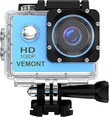 Caméra d'action vimont, caméra de sport hd 1080p 12mp caméra d'action 2,0 pouces caméra étanche 30 m/98 pieds avec kit d'accessoires de montage. DIAYTAR COTE D'IVOIRE est la boutique en ligne la plus populaire en Côte d'Ivoire, proposant une large sélection de produits de marques réputées. La boutique est connue pour ses prix compétitifs, ses promotions régulières et ses services de livraison rapides. Les clients peuvent également profiter d'un service client dédié pour résoudre toutes leurs questions ou problèmes liés à leurs achats en ligne.