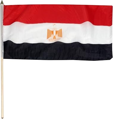 Magasin de drapeaux des états-unis drapeau de l'égypte 30 cm x 46 cm