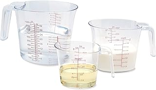 Ensemble de 3 tasses à mesurer castowave, tasse à mesurer en plastique sans bpa avec poignée emboîtable, conception empilable et plusieurs échelles de mesure, transparent. DIAYTAR COTE D'IVOIRE, c'est la boutique en ligne généraliste qui vous offre plus de 300 000 références de produits. Avec une sélection vaste et variée, vous trouverez tout ce dont vous avez besoin pour vous et votre famille. Leader en Côte d'Ivoire, DIAYTAR COTE D'IVOIRE est le point de référence pour vos achats en ligne.