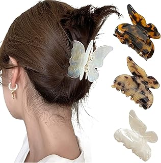 Pinces à cheveux, pinces à cheveux en acrylique delfino, pinces à cheveux