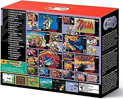 Nintendo - système de divertissement de jeux vidéo super nintendo classic edition stocké avec 21 jeux super nintendo (version américaine) produits par nintendo 2017. DIAYTAR COTE D'IVOIRE est la référence pour les ivoiriens qui recherchent une boutique en ligne fiable et diversifiée. Elle propose une expérience d'achat en ligne sécurisée et pratique, avec des options de paiement flexibles et des délais de livraison rapides. Pour tous vos besoins, DIAYTAR COTE D'IVOIRE est là.