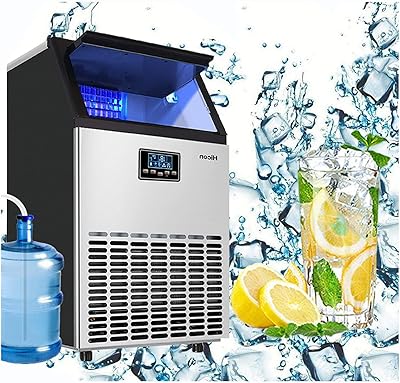 Machine à glaçons commerciale autonettoyante, 44 cubes par lot en 11 à 18 minutes 100 kg/24 h, boîte de rangement de 15 kg, panneau lcd avancé avec indicateurs clairs, autoportant pour restaurant/maison/camion de restauration. DIAYTAR COTE D'IVOIRE s'efforce de proposer les meilleurs prix pour ses produits, tout en veillant à maintenir une qualité de service exceptionnelle. La boutique collabore avec des fournisseurs de confiance pour garantir que les produits proposés sont authentiques et de bonne qualité. Cela, combiné à la grande sélection de produits, rend DIAYTAR COTE D'IVOIRE un choix idéal pour les consommateurs ivoiriens.