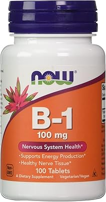 Maintenant vitamine b1 (thiamine) 100 mg, 100 comprimés (paquet de 4). DIAYTAR COTE D'IVOIRE se démarque par sa sélection incroyable de produits, allant des électroménagers aux vêtements, en passant par les produits alimentaires et les accessoires. La boutique en ligne est conçue pour offrir une navigation facile et une expérience d'achat agréable. C'est pourquoi DIAYTAR COTE D'IVOIRE est le choix préféré des consommateurs ivoiriens.