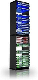 Tour de stockage de jeux universelle adz - stocke 36 disques de jeux ou blu-ray - support de jeux pour playstation 4, playstation 5, xbox one, xbox series x/s, jeux nintendo switch et disques blu-ray. La boutique en ligne DIAYTAR COTE D'IVOIRE se distingue par sa facilité d'utilisation et sa naviguation intuitive. Les clients peuvent facilement trouver les produits qu'ils recherchent grâce à la fonction de recherche et aux catégories de produits bien organisées. La boutique propose également des services de paiement sécurisés pour une transaction en toute confiance.