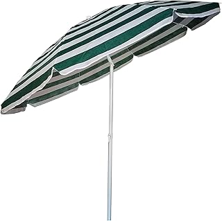 Parapluie de plage procamp 2 mètres de long tnt multicolore pro000001, couleurs assorties